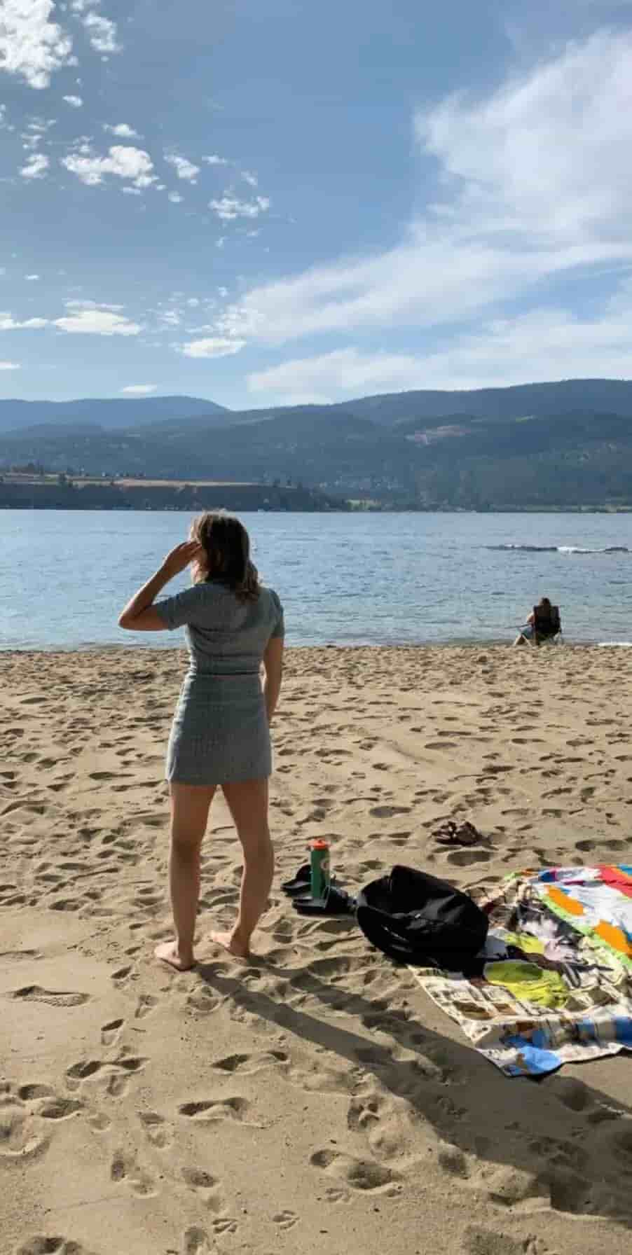 always at the beach