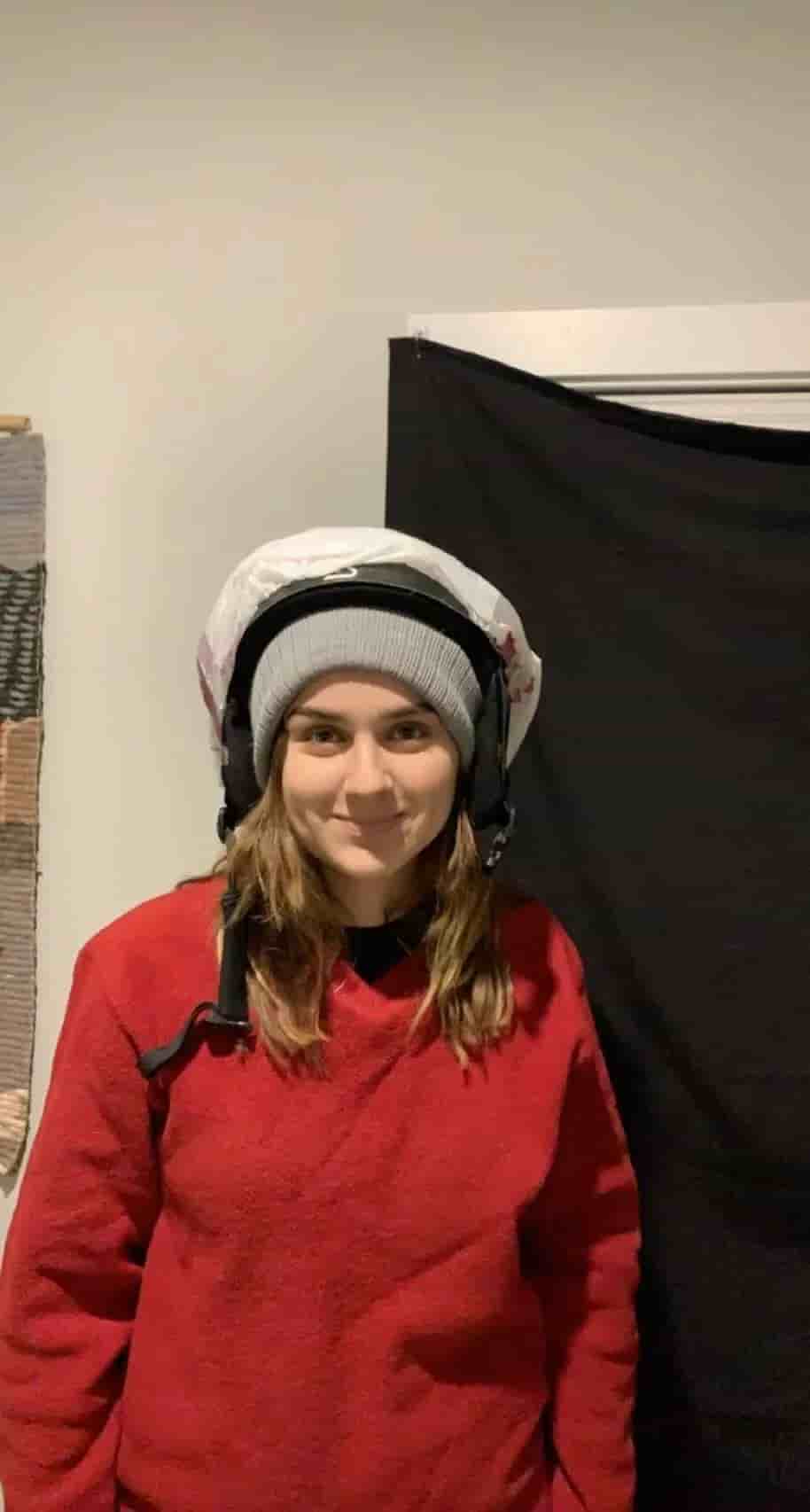 sticky helmet