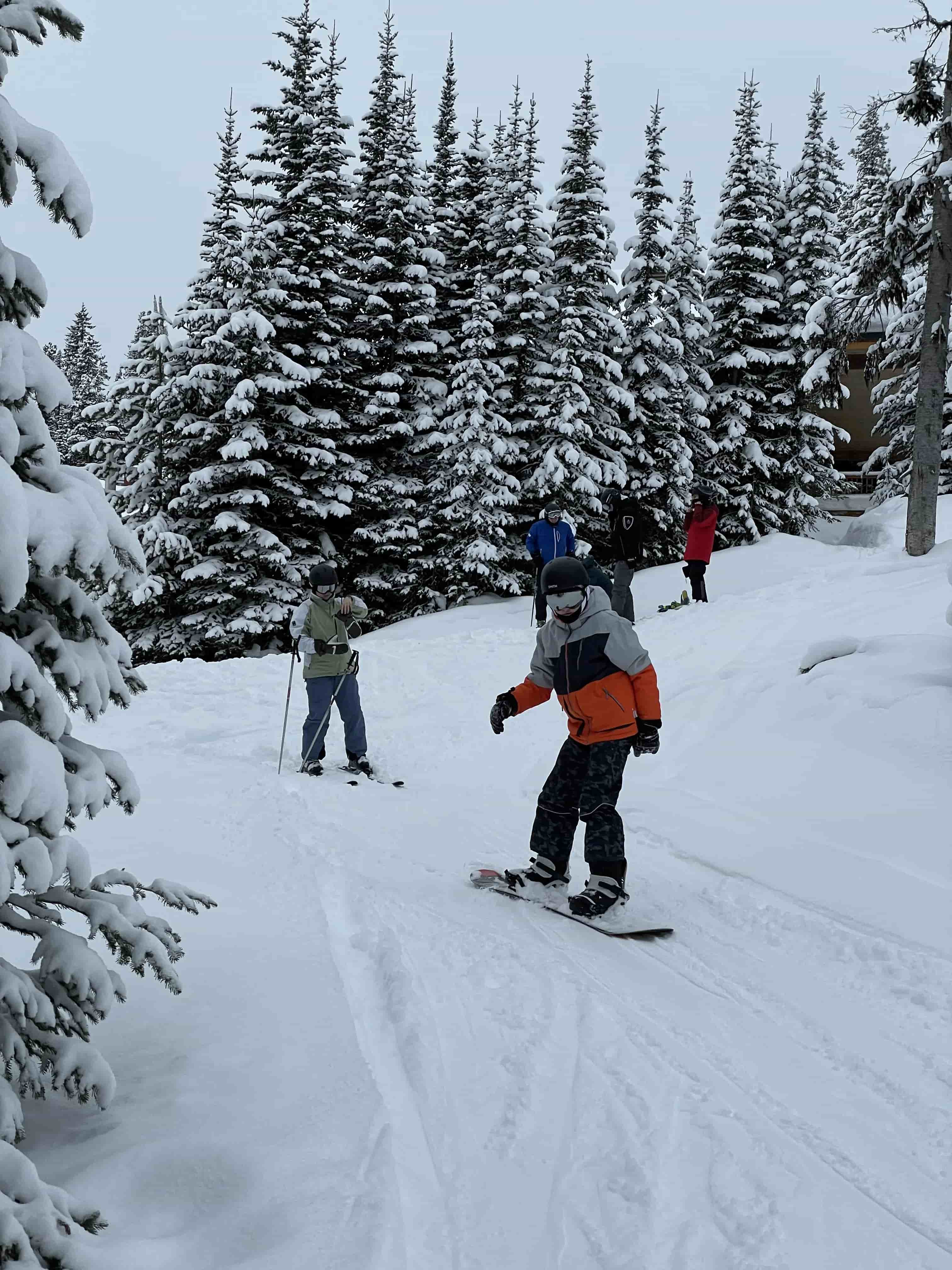 Josh on Big White!